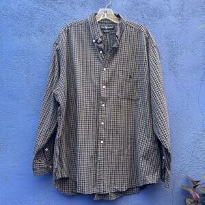 ralph lauren blue label big shirt cotton button up
